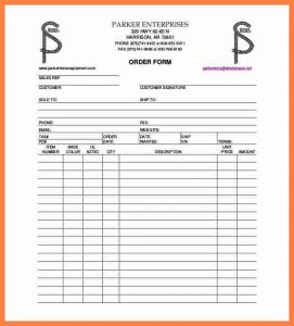 salary verification letter blank order slip purchase order form template