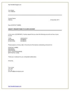 salary verification letters format of letter to bank for account closing cover letter templates