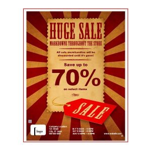 sale flyer template sales flyer template image