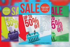 sale flyer template simple sale flyer