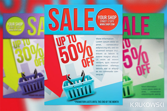 sale flyer template