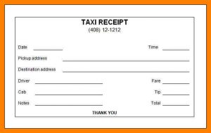 sale proposal template taxi bill format in word