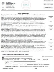 sales agreement sample contract