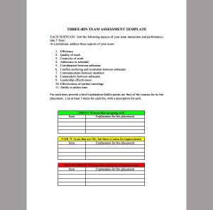 sales letters template team assessment template