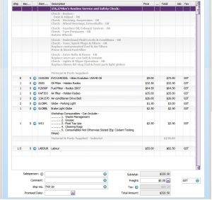 sales order forms invoice job mechanics invoice example gzsves