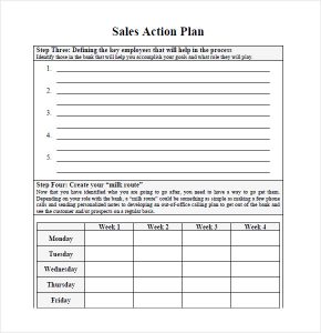 sales plan template sales plan template image