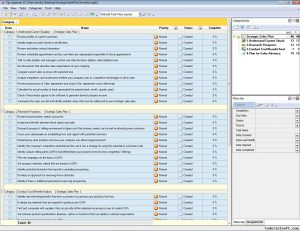 sales plan template strategic sales plan checklist