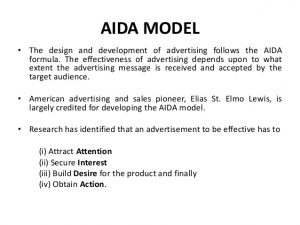 sales proposal example aida presentation