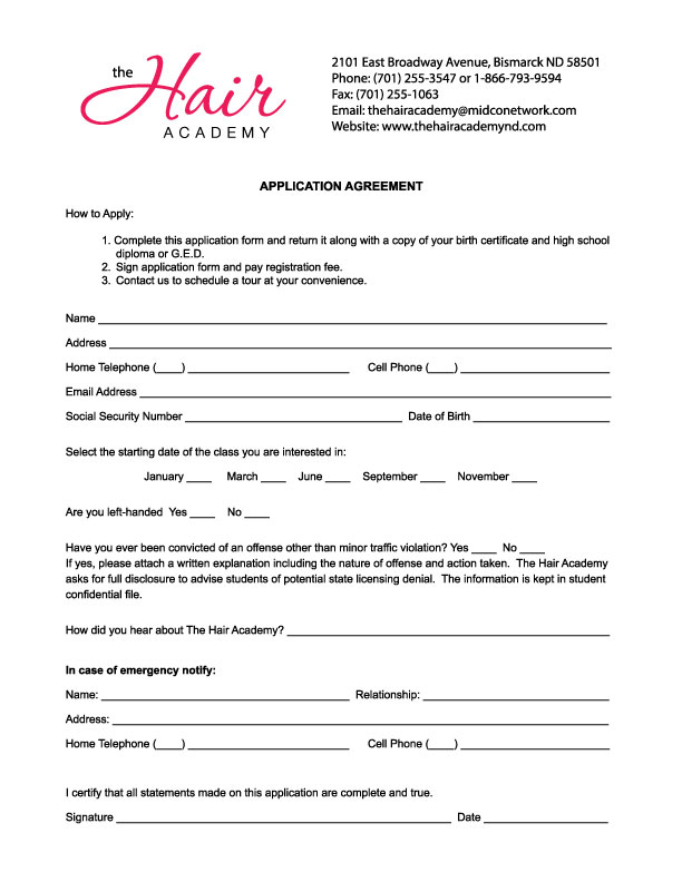 Free Printable Salon Booth Rental Agreement 