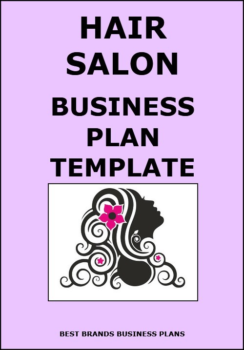 salon business plan cover page