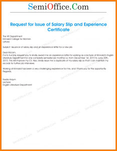 sample bank statement request letter for getting salary slip