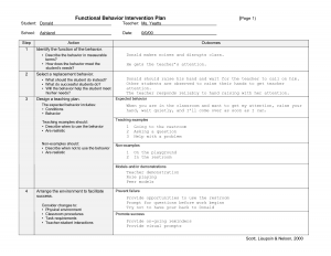 sample behavior intervention plan behavior intervention plan template qayubdn