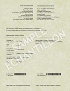 sample birth certificate cit card fev reverse