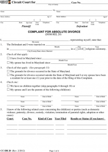 sample custody agreement maryland separation agreement template