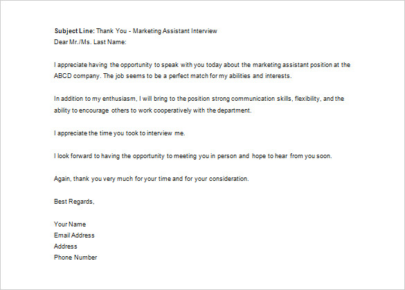 Sample Email To Recruiter Template Business