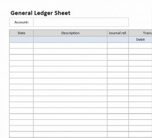 sample excel sheets sample general ledger pdf template