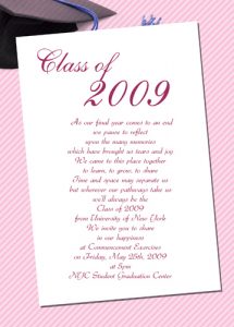 sample graduation invites graduation invitations templates