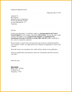 sample job application application letter for a job vacancy job application letter sample 201079