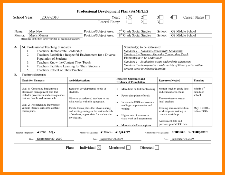 sample lesson plan for preschool