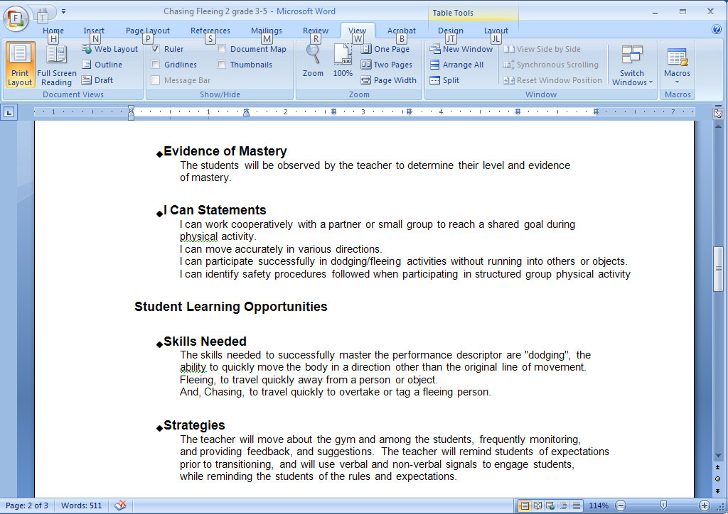 sample lesson plans