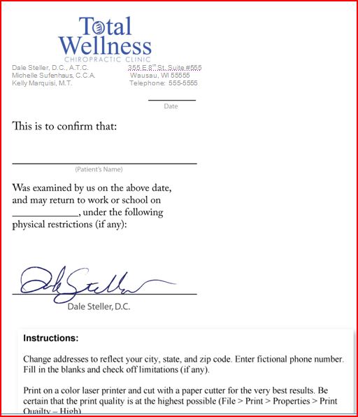 Sample Letter From Doctor About Medical Condition Template Business 4092