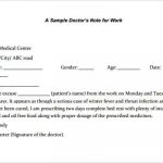 Sample Letter From Doctor About Medical Condition Template Business