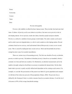 sample literature review for research paper harvard style term paper poverty and inequality