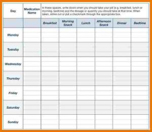 sample minute of meeting medication chart template abebebfcaecff