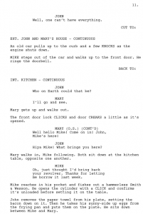 sample movie script difference between script and screenplay screenplay sample