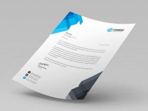 sample of business letter business personal letterhead e