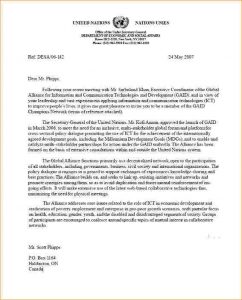 sample of business letters academic recommendation letter format un letter