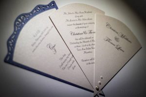 sample of wedding programs wedding card