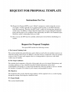 sample order form request for proposal template exwykt