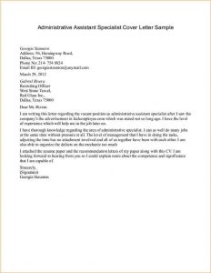 sample proposal letter admin cover letter examples administrative assistant specialist cover letter sample