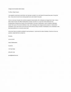 sample recommendation letter letter of recommendation 18