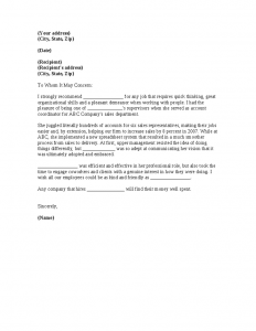 sample recommendation letters sample letter of recommendation