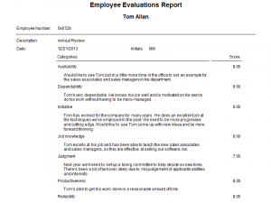 samples employee evaluations employee evaluations