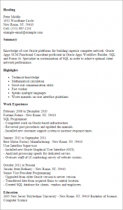 samples functional resumes oracle apps scm functional consultant