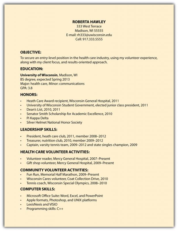 samples functional resumes