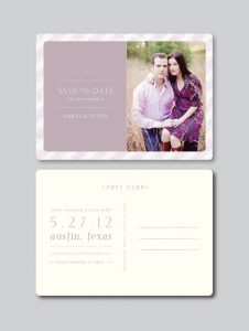 save the date postcard template il xn