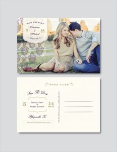 save the date postcard template vintage save the date postcard photoshop template