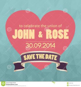 save the date templates free download save date template vector illustration