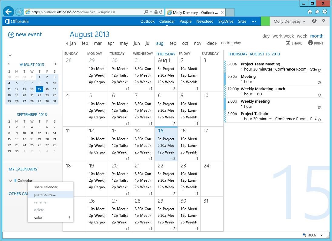 schedule template word