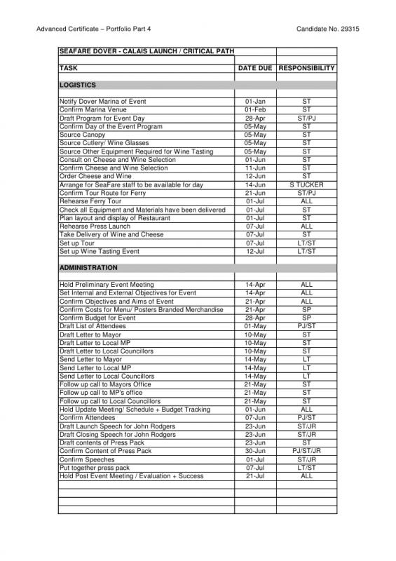 schedule template word