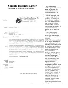 scholar letter sample sample business letter