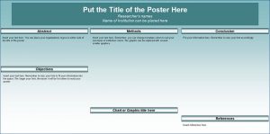 scientific poster template free scientific research poster template