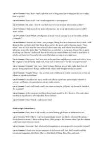 script format example transcripts of the interview pdf