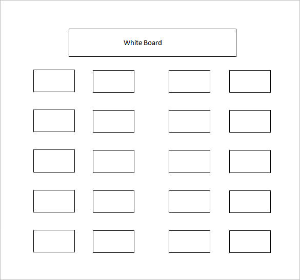 seating chart template