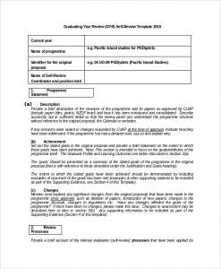 self evaluation examples self evaluation example