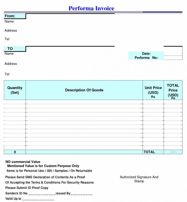 service receipt template